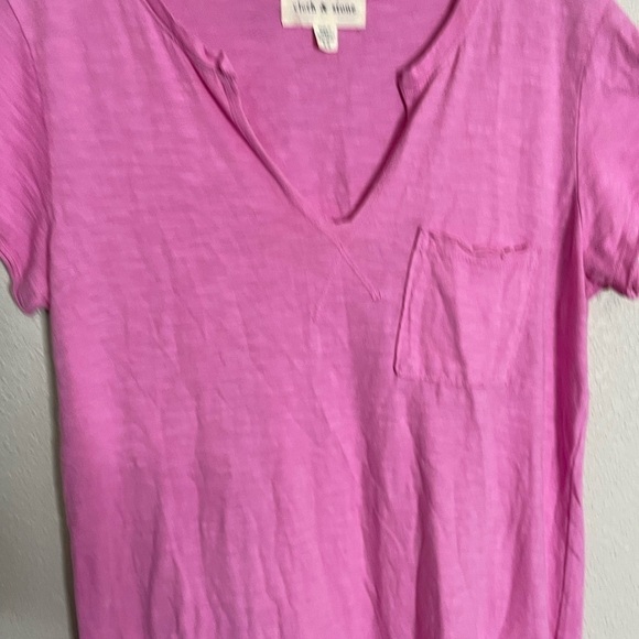 Anthropologie Cloth & Stone V Neck T Shirt Dress XS - Picture 2 of 7